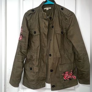 Embroidered Utility Jacket
